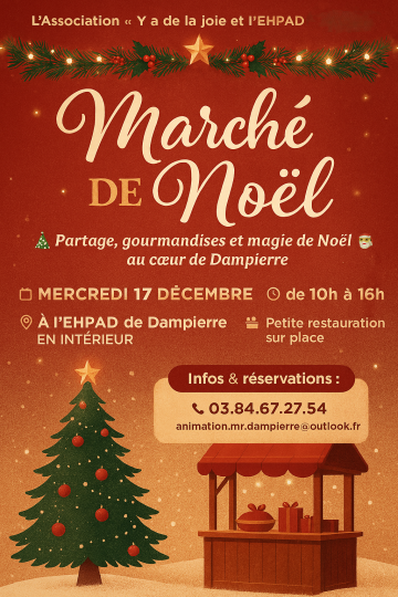 Ehpad : Marché de noël 